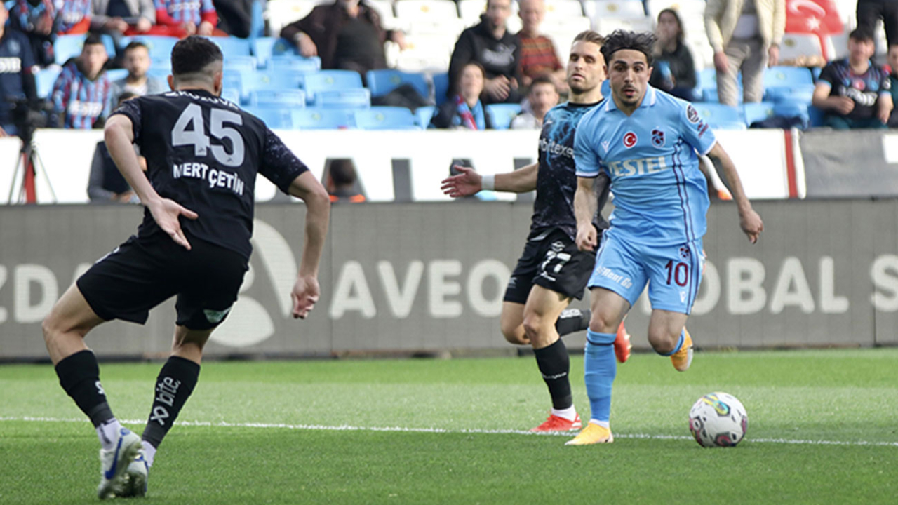 Trabzonspor sahasında topladığı puanlarla güldü