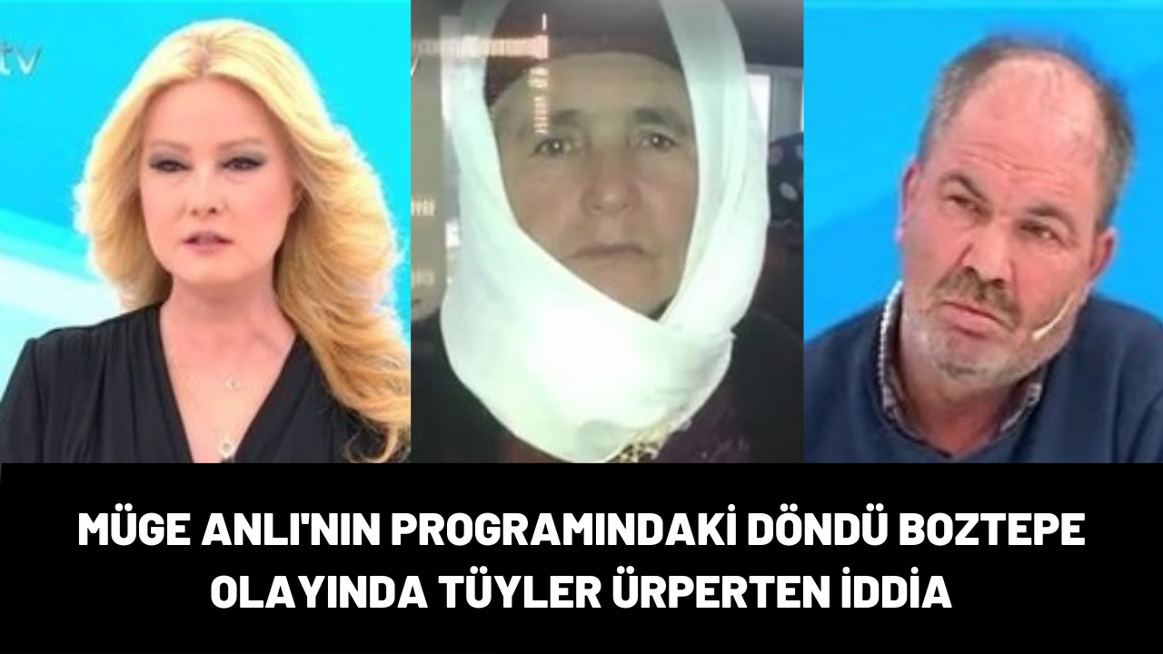 Müge Anlı'nın programındaki Döndü Boztepe olayında tüyler ürperten iddia! 'Bıçaklamakla tehdit etti'