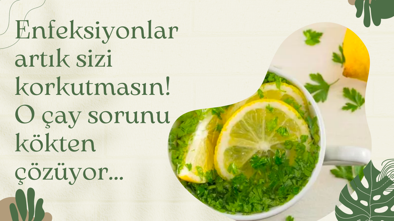 Enfeksiyonlar artık sizi korkutmasın! O çay sorunu kökten çözüyor…