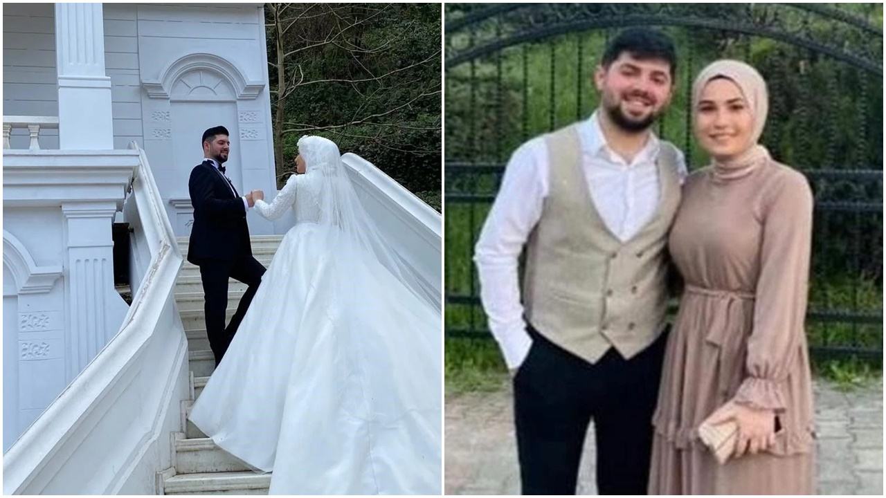 Balayına giden yeni evli çiftin cenazeleri geldi! Damadın dayısının sözleri yürekleri dağladı