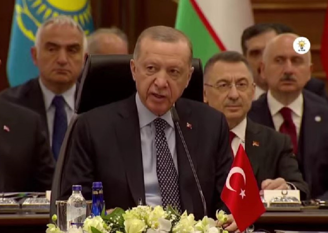 Türk Devletleri Teşkilatı Zirvesi! Cumhurbaşkanı Erdoğan: KKTC'nin aramıza katılmasıyla aile meclisimiz güçlendi!