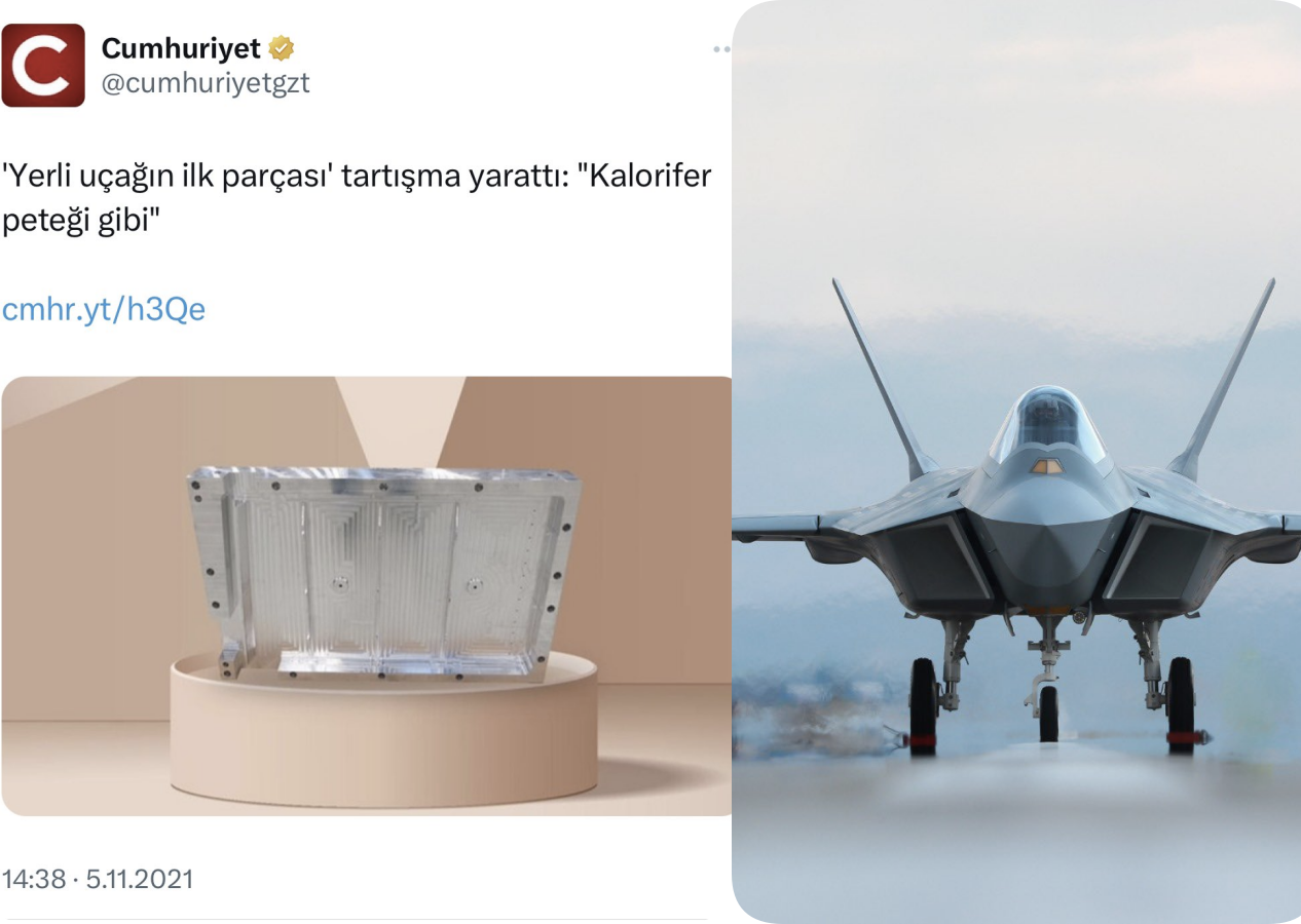 'Kalorifer peteği' benzetmesi yapılmıştı! Milli Muharip Uçak 18 Mart'ta havalanıyor!