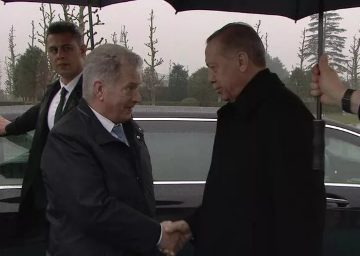 Finlandiya Cumhurbaşkanı Ankara'da