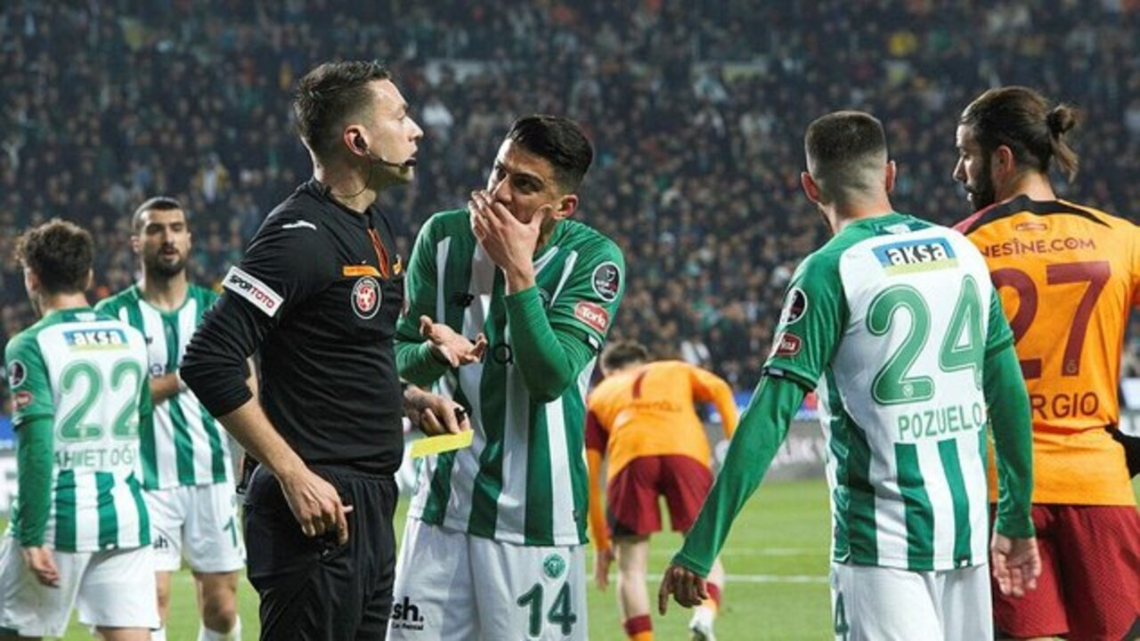 Konyaspor - Galatasaray maçında Mame Diouf'un gölü ofsayta takıldı!