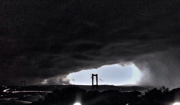 İşte feleğin İstanbul'a göz kırptığı o an...