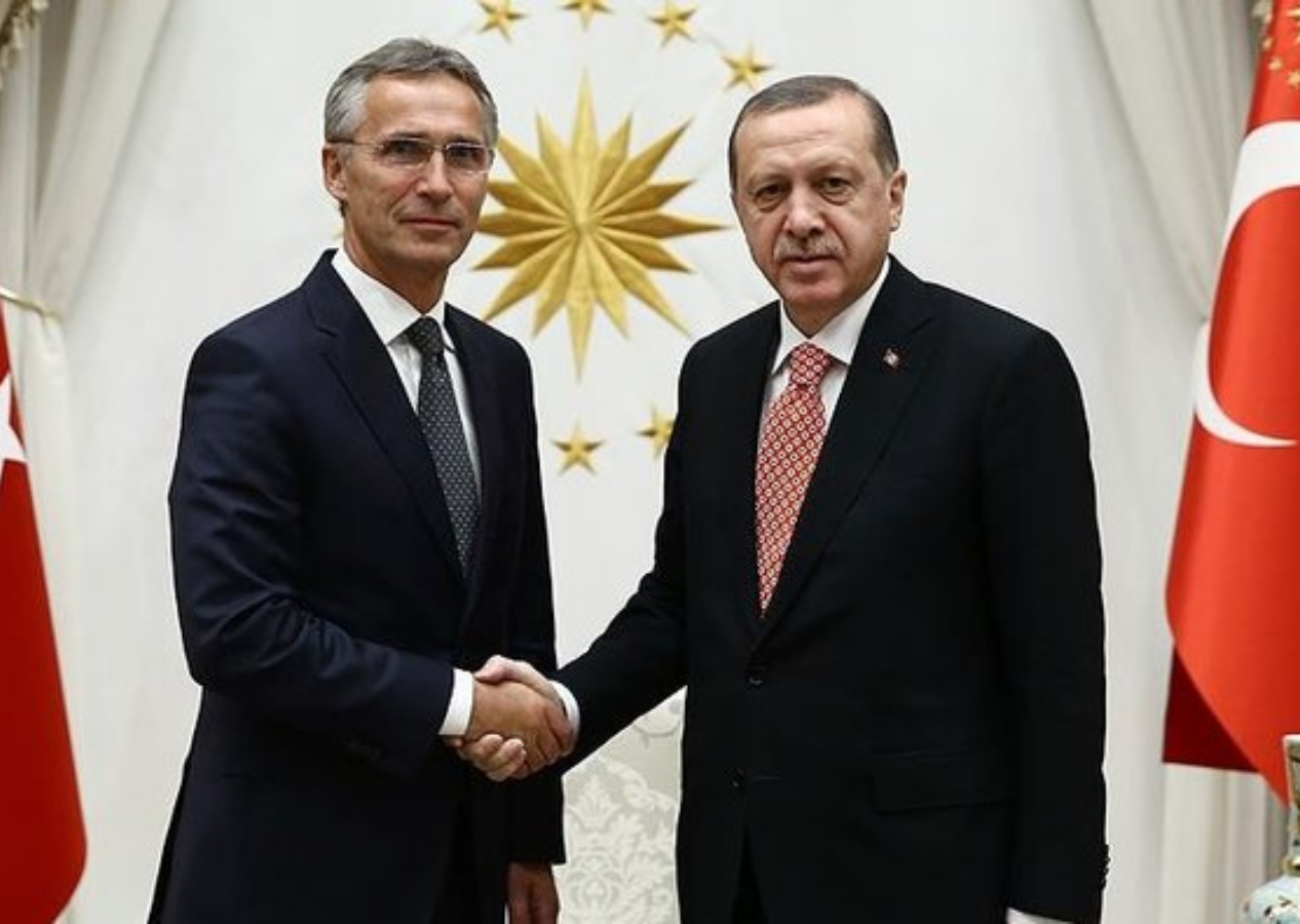 Cumhurbaşkanı Erdoğan, NATO Genel Sekreteri Stoltenberg ile görüştü