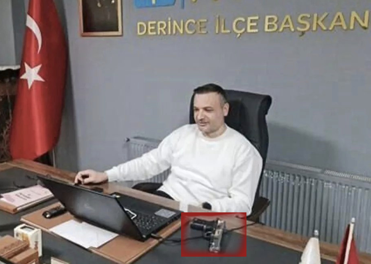 İYİ Parti Derince İlçe Başkanı Metin Savaş Sulu'dan silahlı paylaşım!