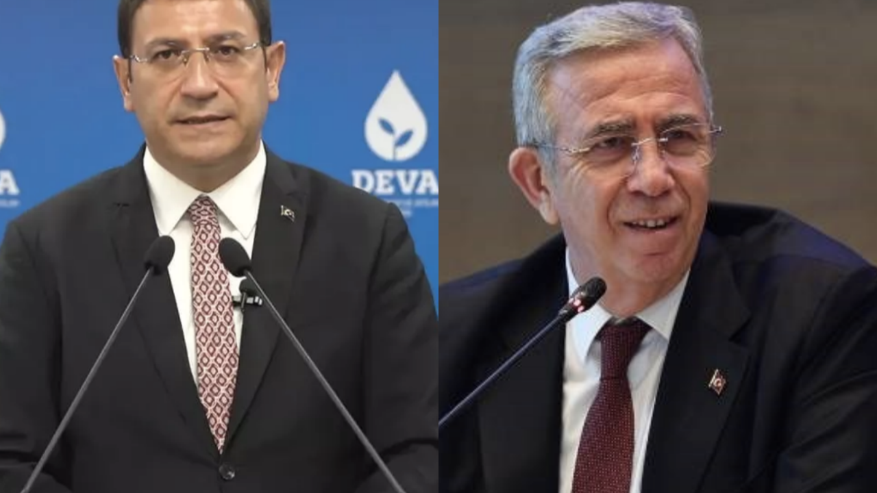 'Cumhurbaşkanlığı yardımcılığından çekilin' çağrısı yapan Mansur Yavaş'a DEVA Partisi'nden rest!