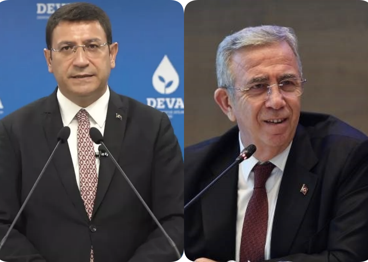 'Cumhurbaşkanlığı yardımcılığından çekilin' çağrısı yapan Mansur Yavaş'a DEVA Partisi'nden rest!
