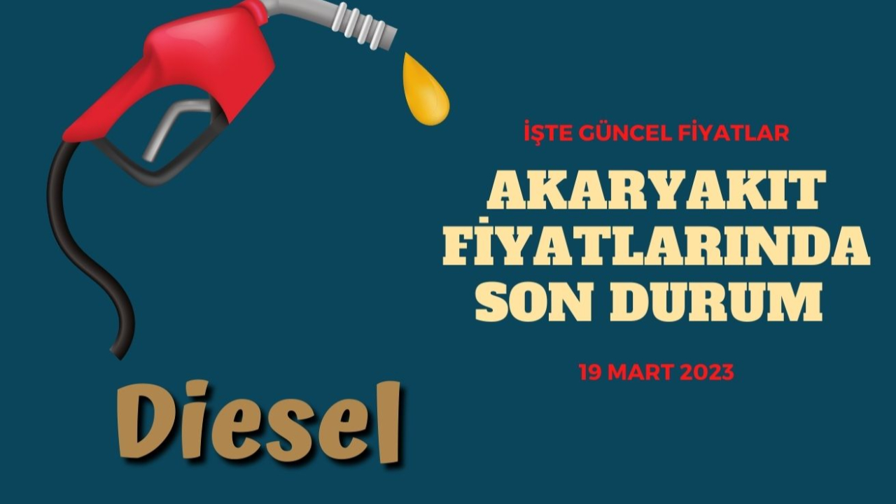 İndirim sonrası akaryakıt fiyatlarında son durum! İşte 19 Mart 2023 güncel benzin motorin fiyatları