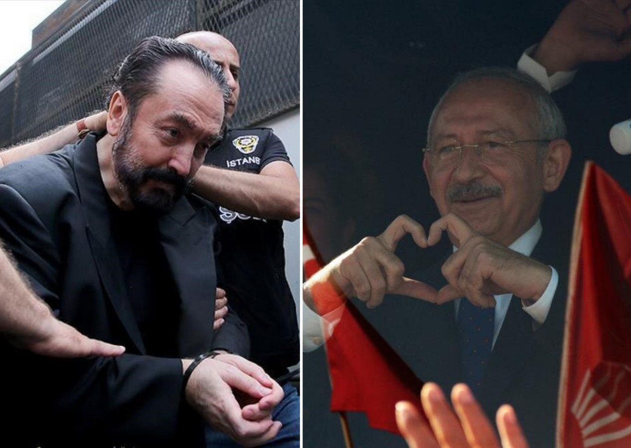 Çakma Mehdi Adnan Oktar cezaevinden 6'lı Masa'ya destek verdi!