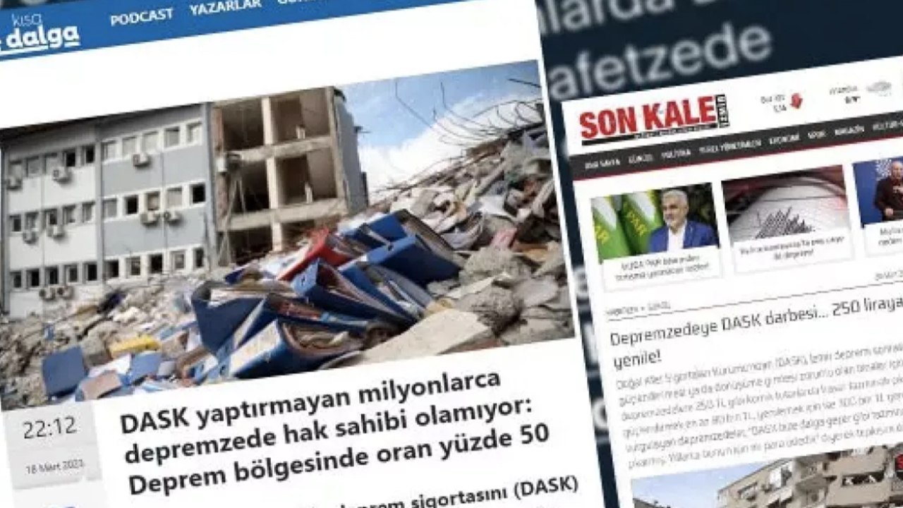 "DASK'ı olmayana ev yok" yalanı!