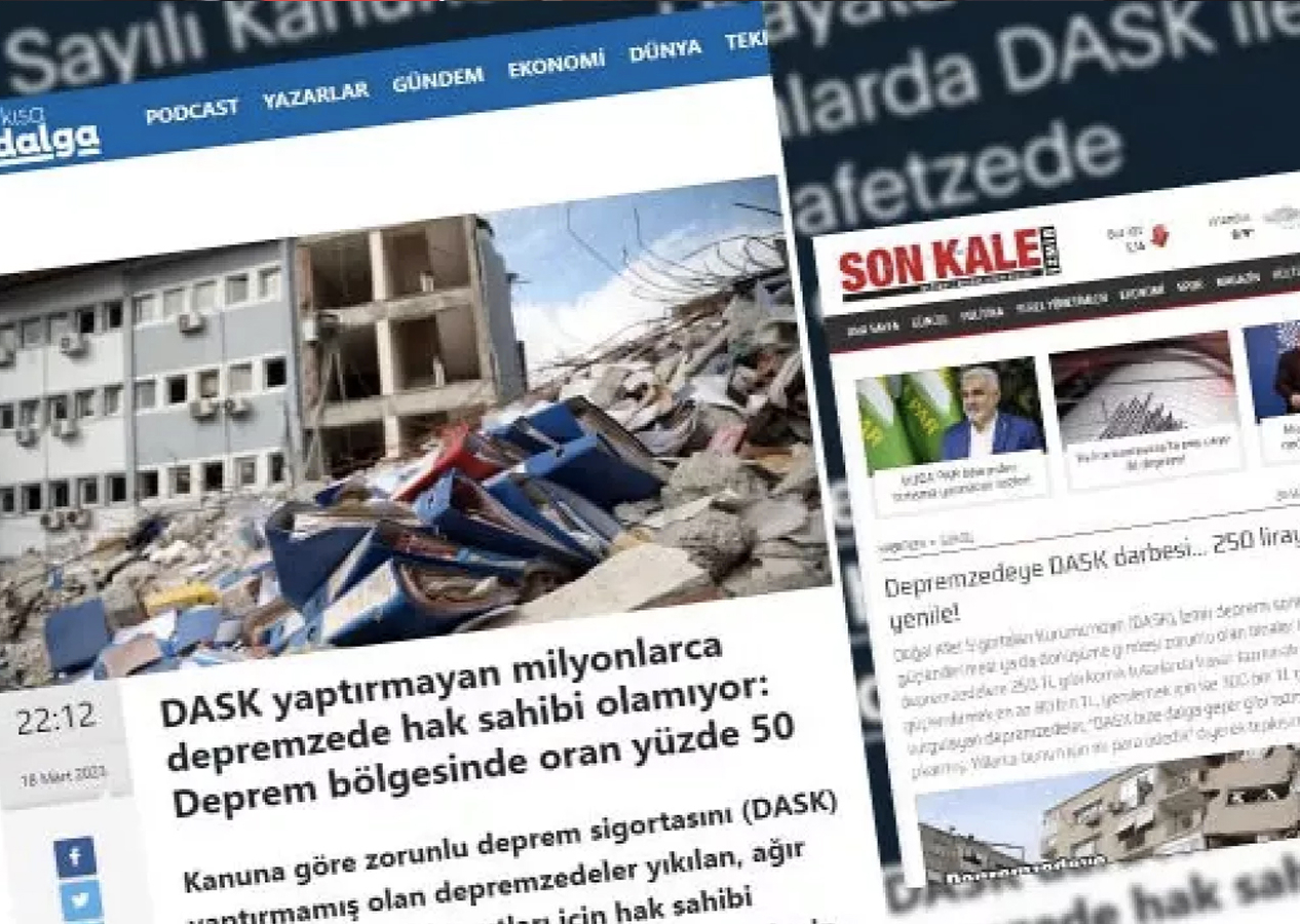 "DASK'ı olmayana ev yok" yalanı!