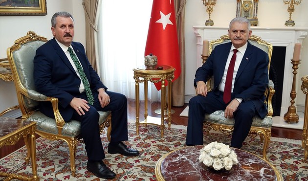 Yıldırım'dan Destici'ye "geçmiş olsun" telefonu...