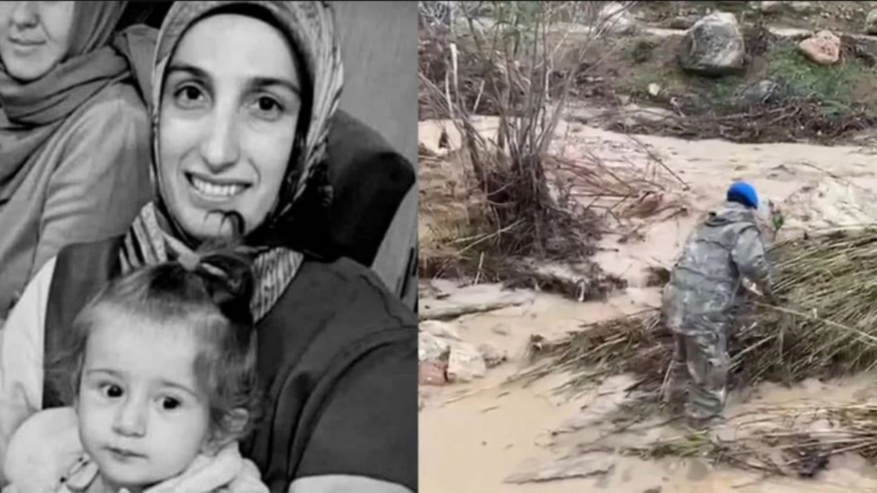 Küçük kızıyla selde kaybolmuştu... 2 aylık hamile hemşire Fatma Tekdal'ın cansız bedenine ulaşıldı