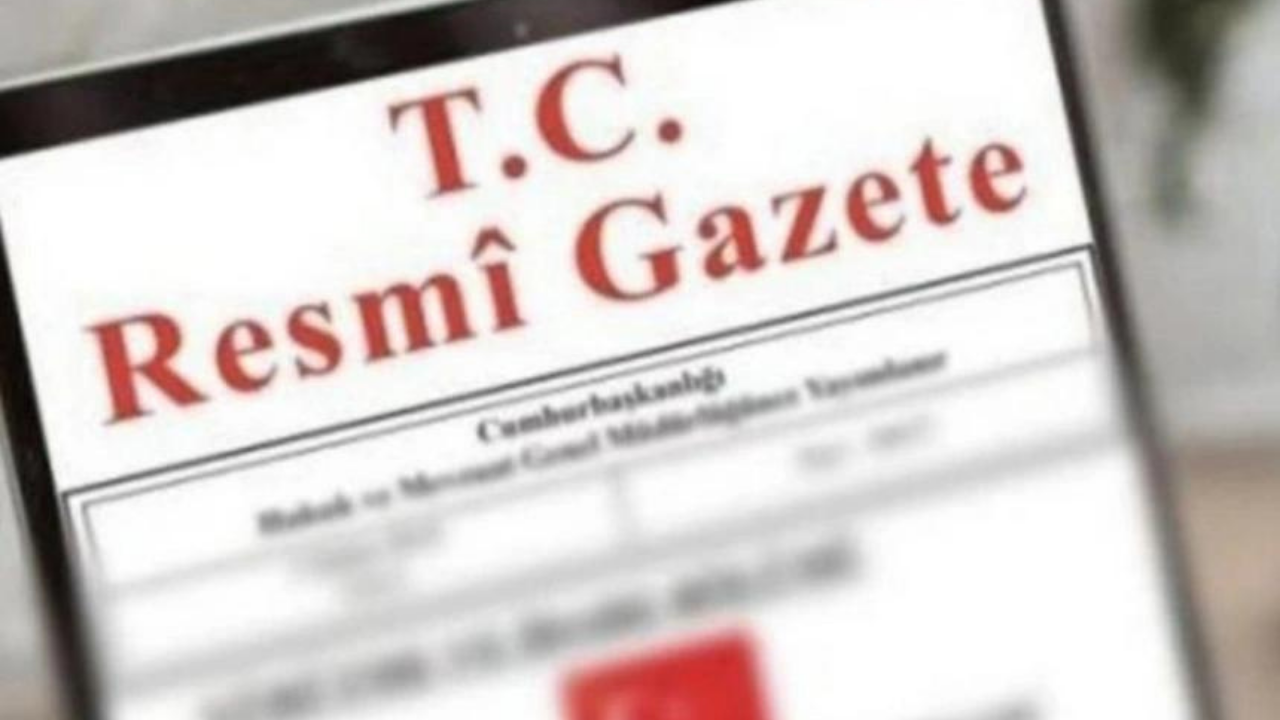 Resmi Gazete yayımlandı (20 Mart)