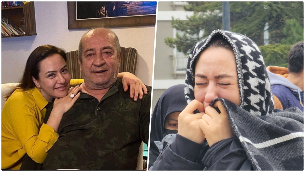 Ezgi Sertel'i yıkan ölüm! Cenaze töreninde güçlükle ayakta durdu