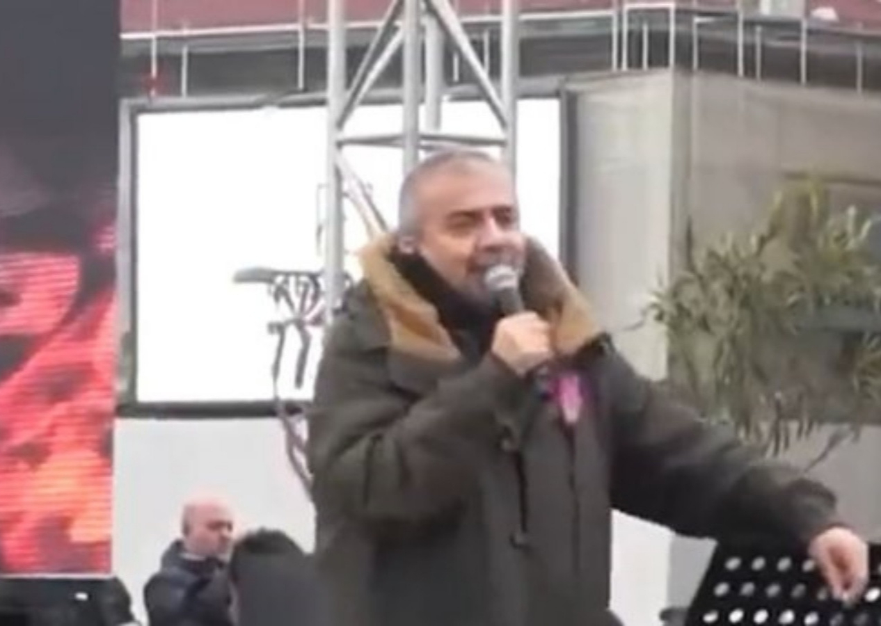 İzmir'de PKK propagandası! HDP'li Sırrı Süreyya Önder, teröristbaşı Öcalan'a selam gönderdi!