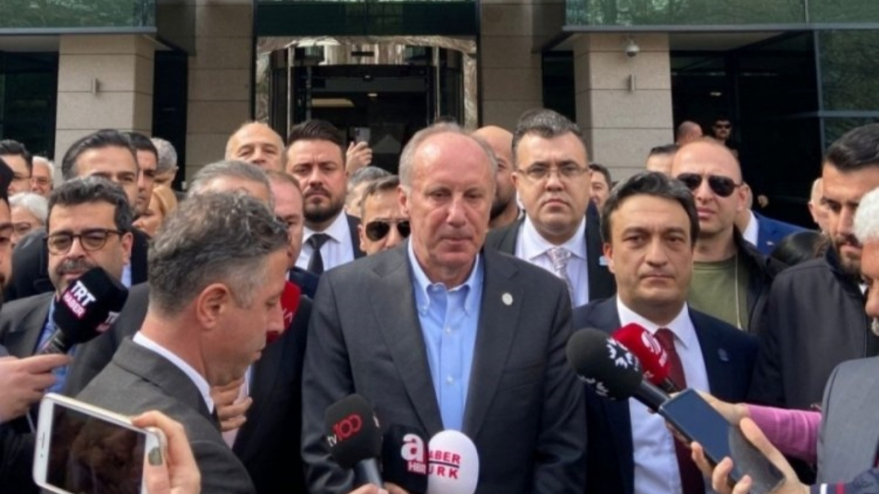 Cumhurbaşkanı adaylığı başvurusu yapan Muharrem İnce Kılıçdaroğlu'na meydan okudu!