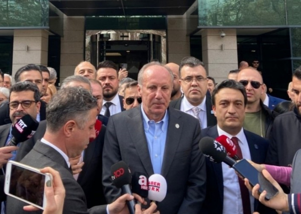 Cumhurbaşkanı adaylığı başvurusu yapan Muharrem İnce Kılıçdaroğlu'na meydan okudu!