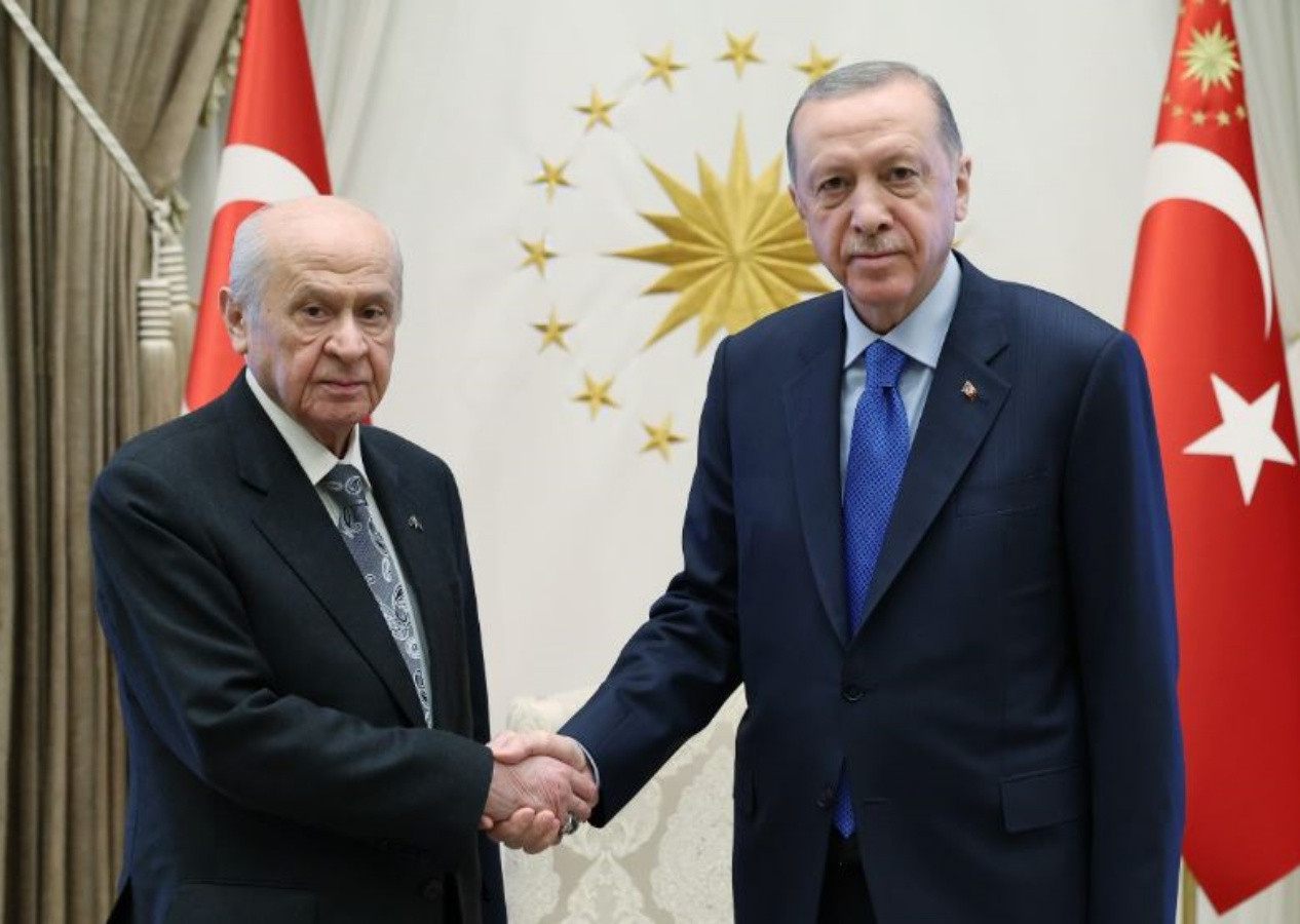 Külliye'de kritik toplantı: Cumhurbaşkanı Erdoğan, Devlet Bahçeli ile görüştü
