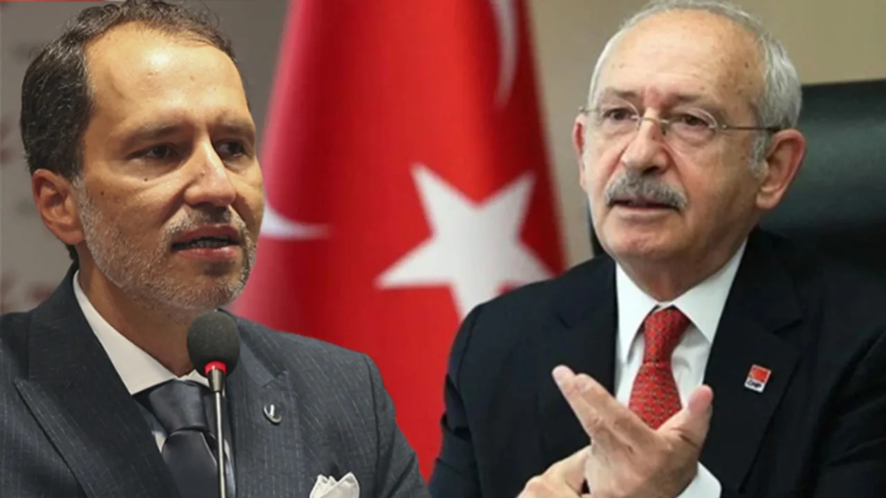 Yeniden Refah Partisi'ni ilk tebrik eden Kemal Kılıçdaroğlu oldu!