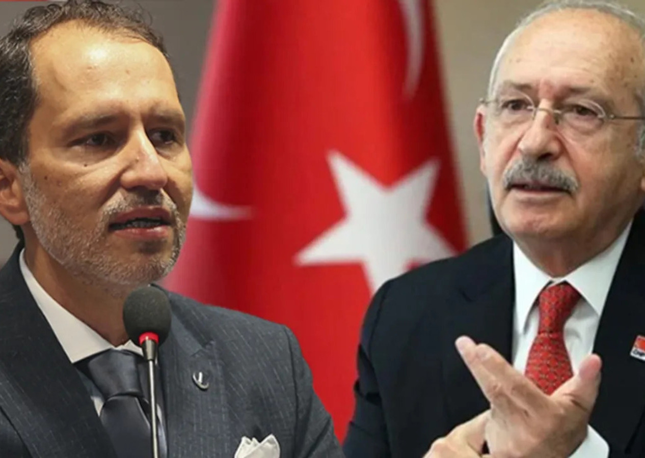 Yeniden Refah Partisi'ni ilk tebrik eden Kemal Kılıçdaroğlu oldu!