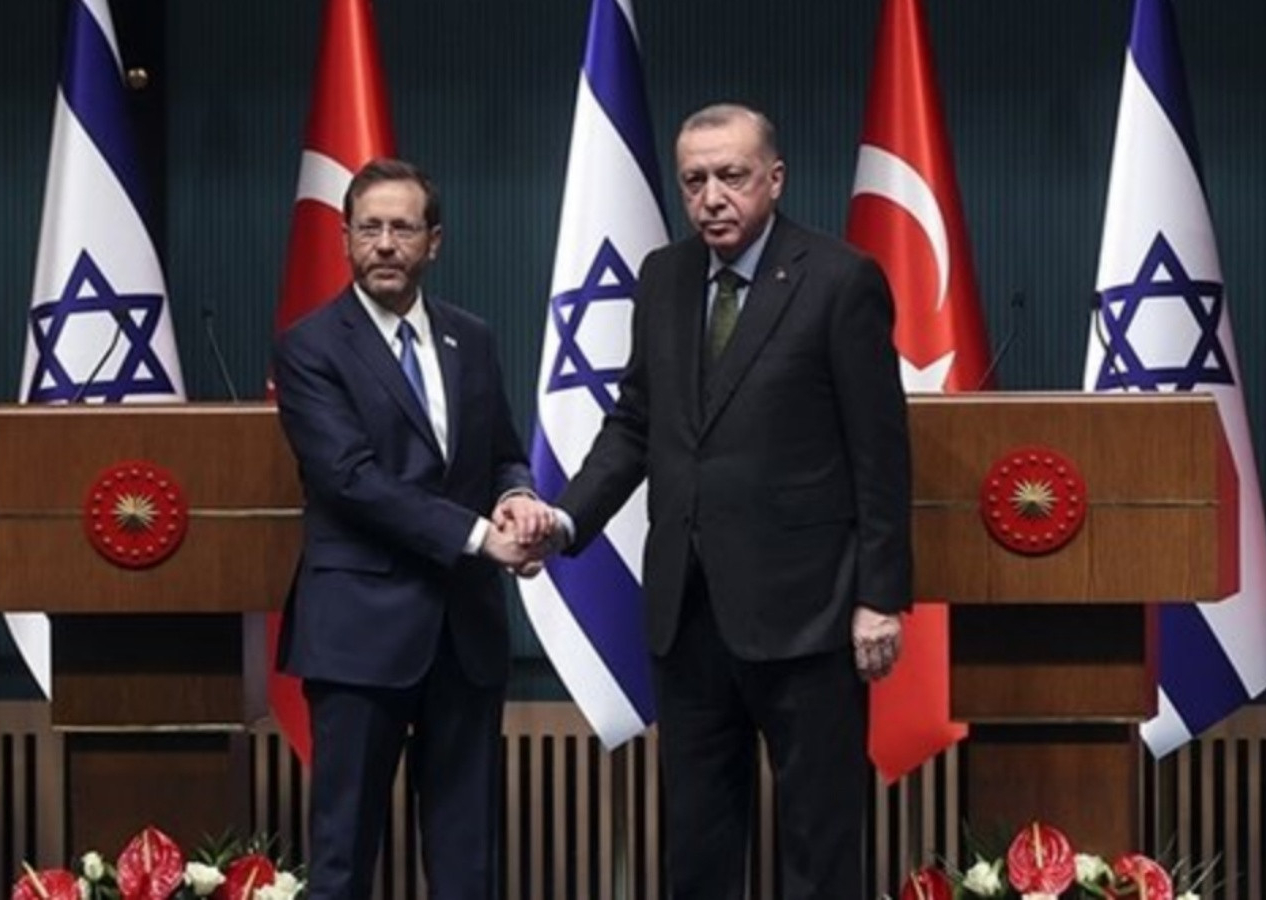 Cumhurbaşkanı Erdoğan İsrailli mevkidaşı Isaac Herzog ile görüştü