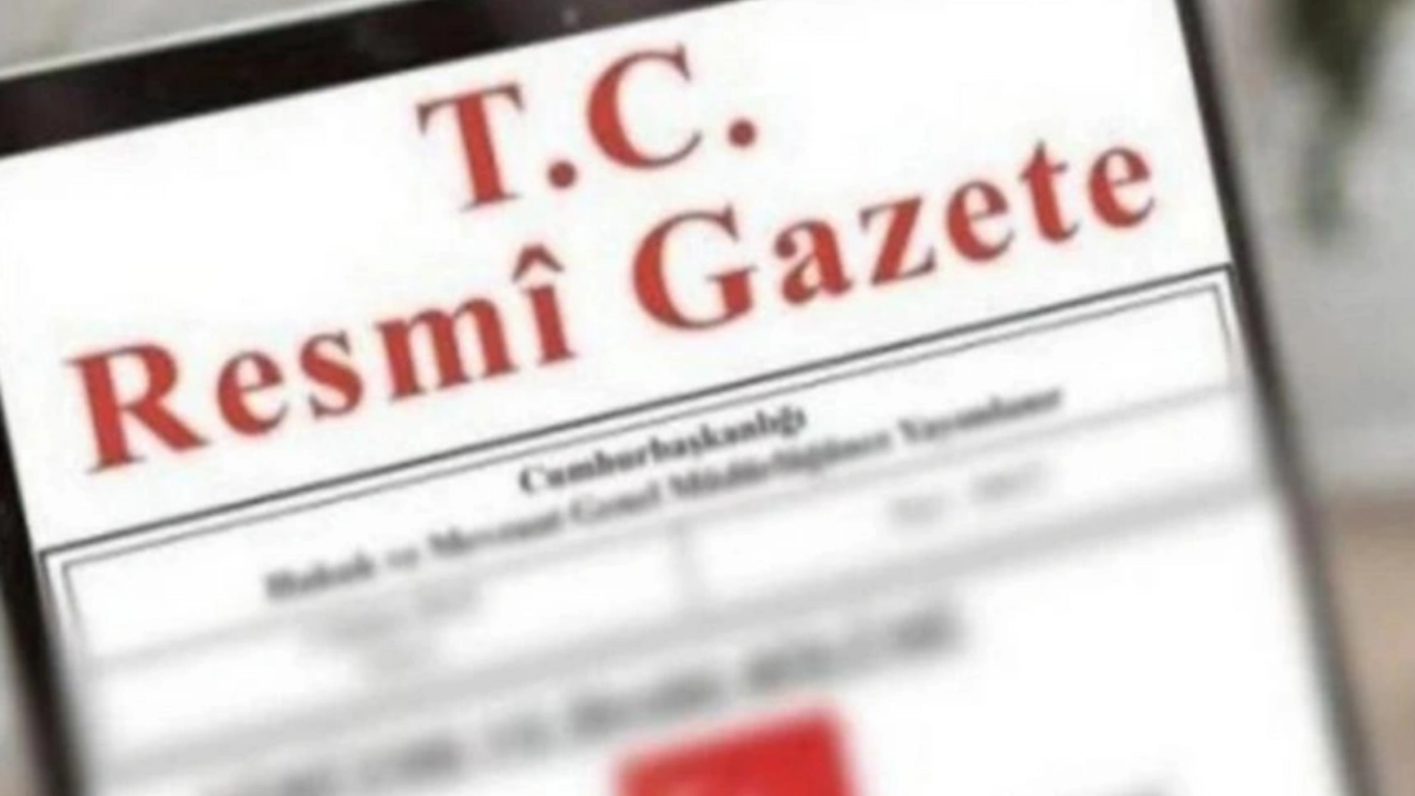 Resmi Gazete yayımlandı (21 Mart)