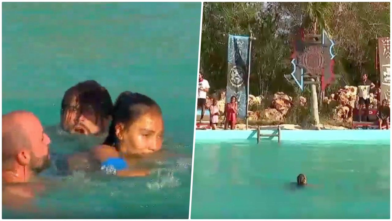 Survivor'da korkutan anlar! Kardelen sudan çıkamadı