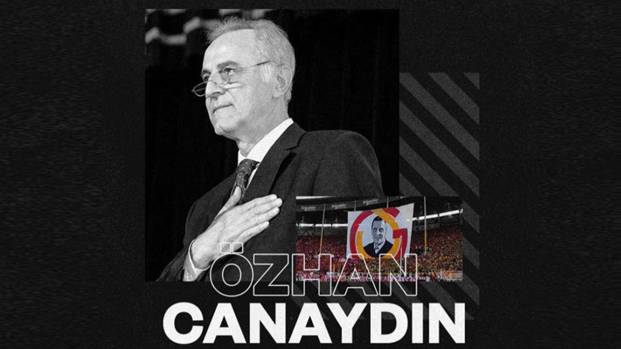 Özhan Canaydın için anma mesajı