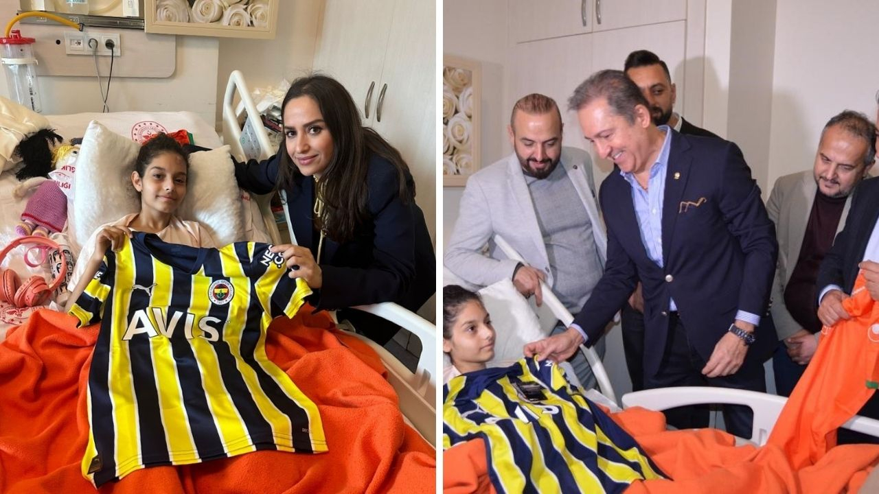 Minik Verde’ye Fenerbahçe yöneticilerinden bire bir ziyaret! Hayatta kalma öyküsü büyülemişti…