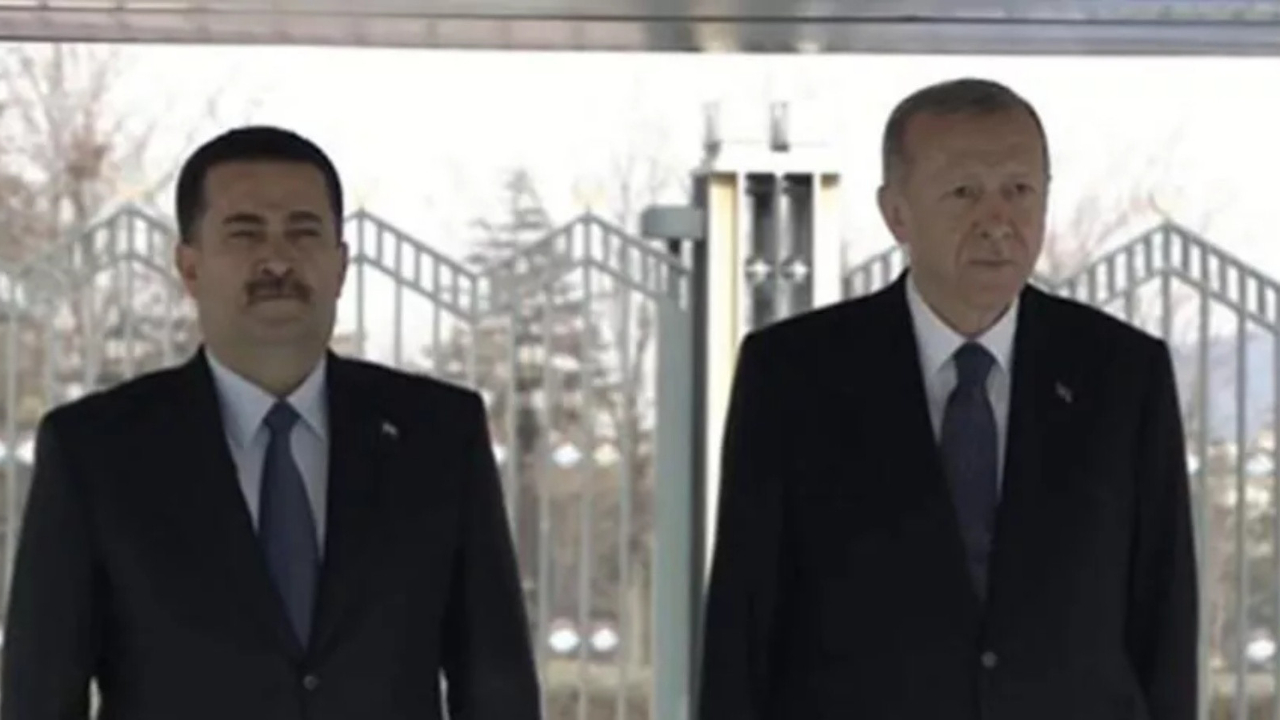Irak Cumhurbaşkanı Muhammed Şiya El Sudani Türkiye'de! Resmi törenle karşılandı...