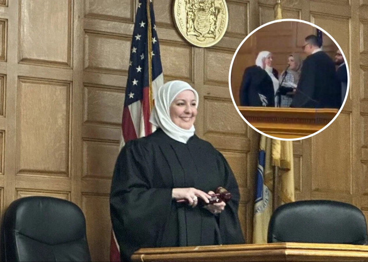 Amerika tarihinde bir ilk! Başörtülü yargıç Kur'an-ı Kerim'e el basıp göreve başladı