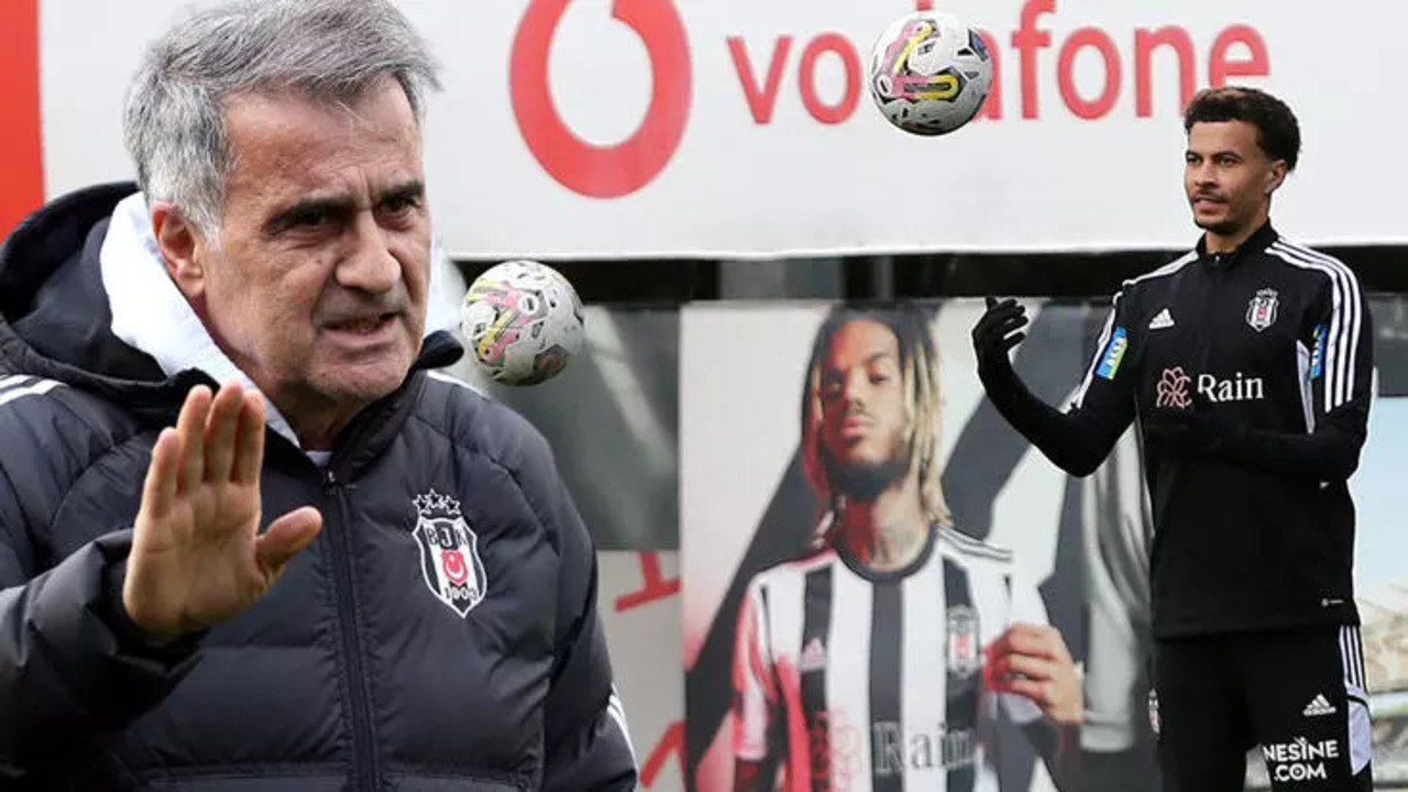 Beşiktaş Teknik Direktörü Şenol Güneş'ten Dele Alli'ye ceza!
