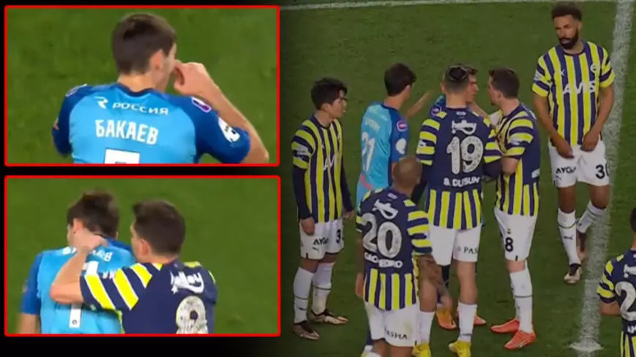 Mert Hakan Yandaş o harekete çıldırdı! Rus futbolcuya saldırdı...