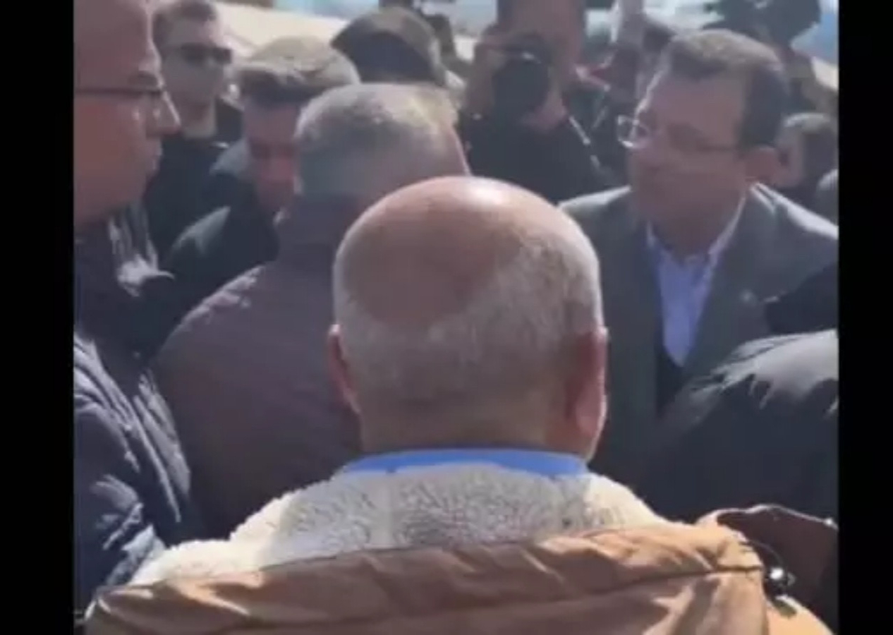 Depremzededen İmamoğlu'na HDP tepkisi! "PKK ile iş birliği yapıyorsun"