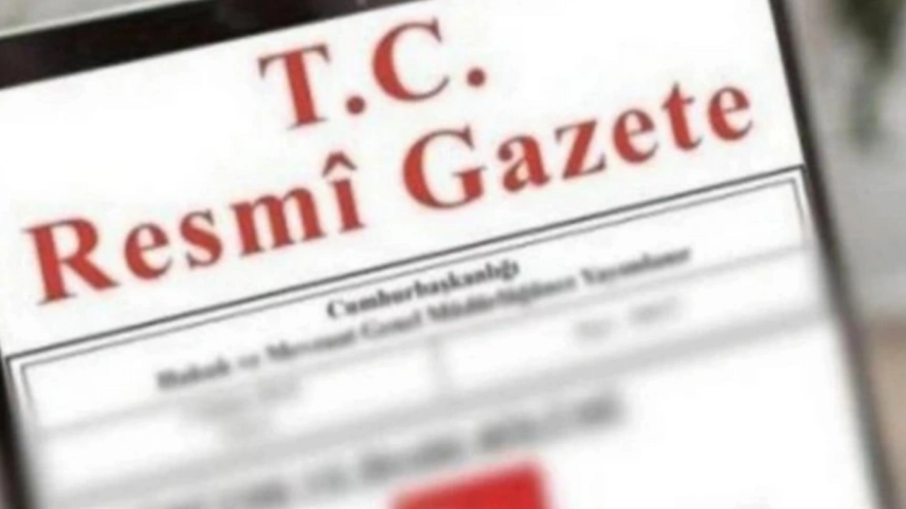 Resmi Gazete yayımlandı (24 Mart)