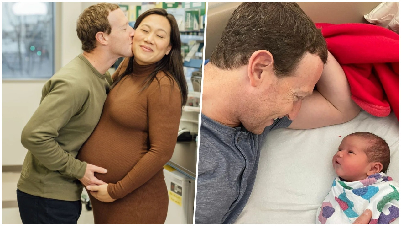 Mark Zuckerberg ile Priscilla Chan'ın 3'üncü bebekleri dünyaya geldi
