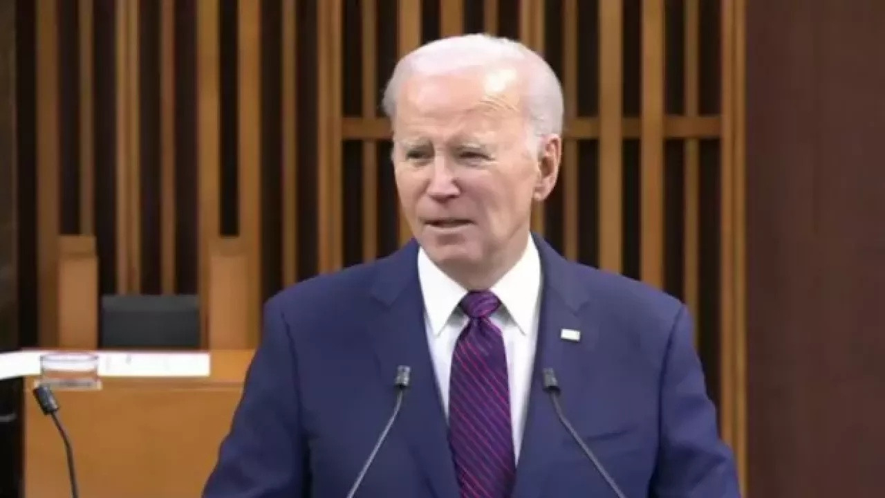 Biden'dan yeni gaf: Ülkeleri karıştırdı! Meclis kahkahalara boğuldu...