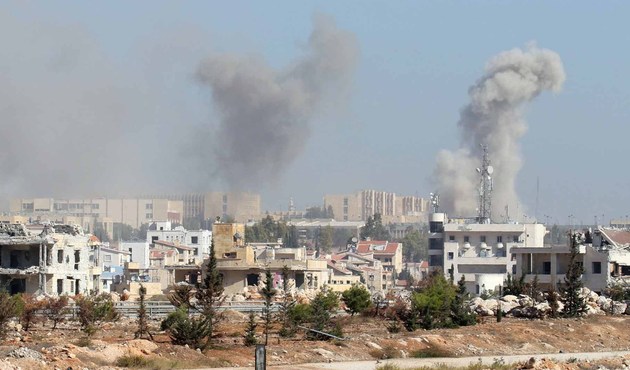 PKK/PYD 'li teröristler Halep'e saldırdı: 5 yaralı...