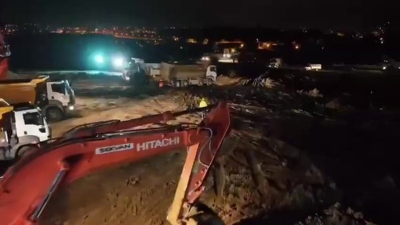 'Temeli atılıp bırakıldı' iddialarına yanıt geldi! Görüntüler paylaşıldı: Defne Devlet Hastanesi'nin çalışmaları tüm hızıyla devam ediyor
