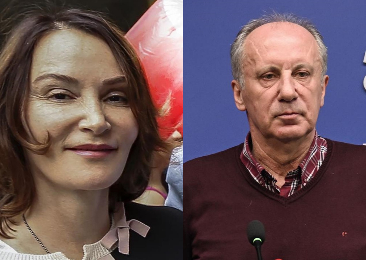 Aslı Baykal'dan Muharrem İnce'ye destek: "Cesur yürek..."
