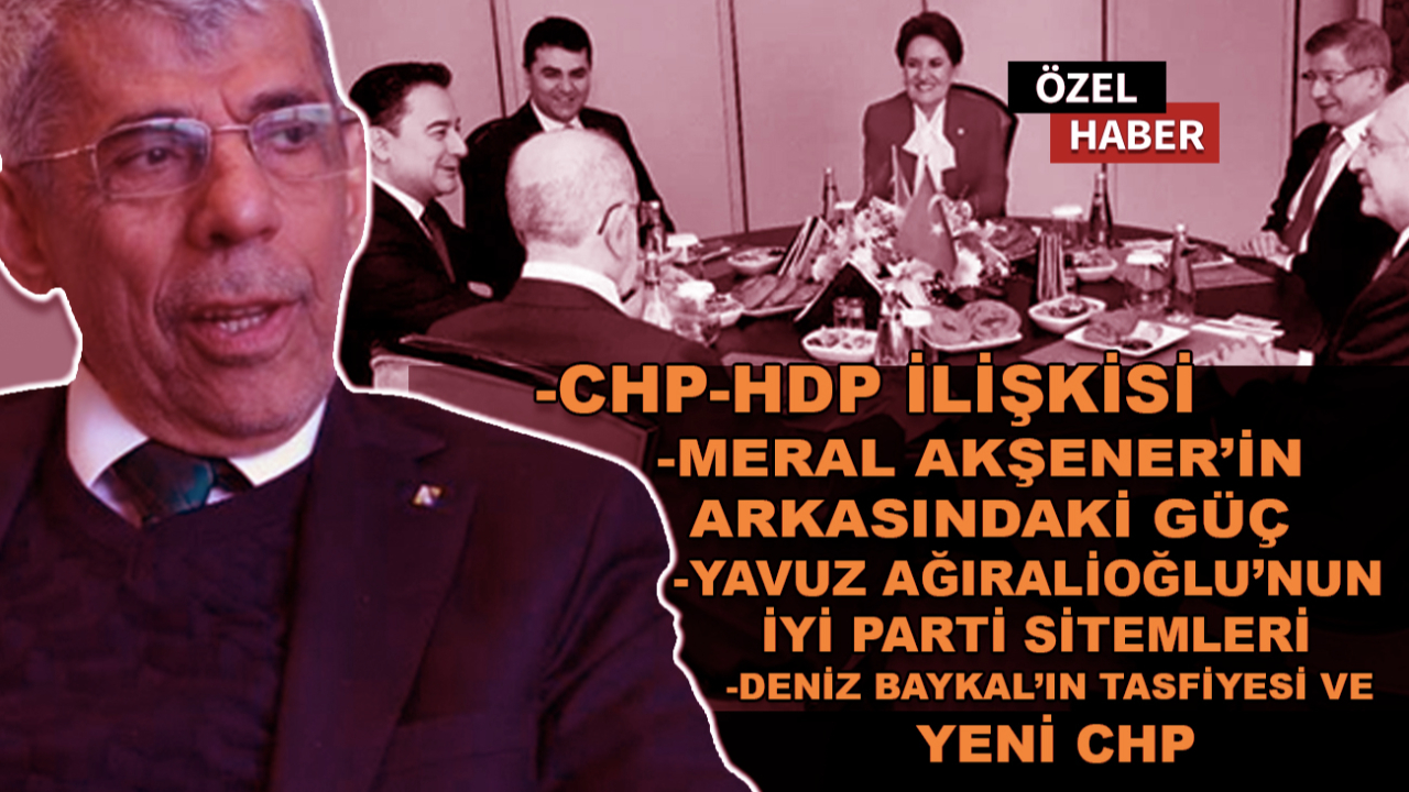 Cemal Toptancı'dan çarpıcı açıklamalar: 6'lı masanın HDP ile işbirliği, Kürt oyları, Meral Akşener'in HDP tutumu, Yavuz Ağıralioğlu'nun çıkışı...