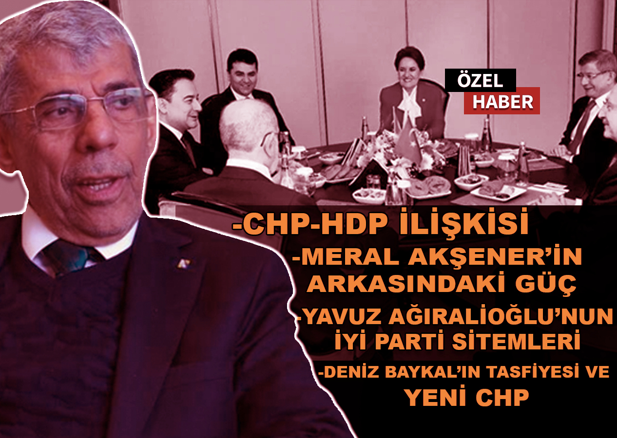 Cemal Toptancı'dan çarpıcı açıklamalar: 6'lı masanın HDP ile işbirliği, Kürt oyları, Meral Akşener'in HDP tutumu, Yavuz Ağıralioğlu'nun çıkışı...
