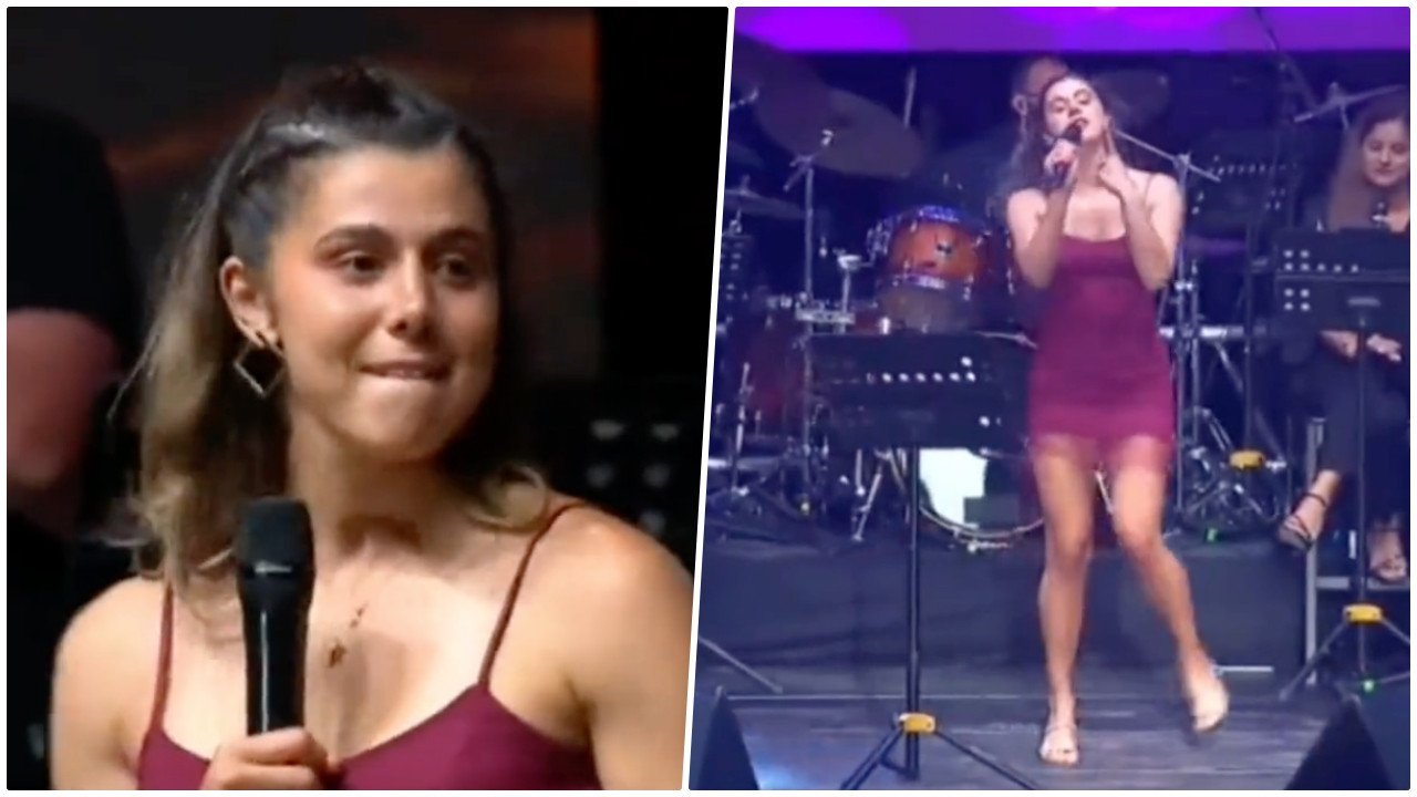 Survivor Nefise'den 'nefes kesen' ses performansı