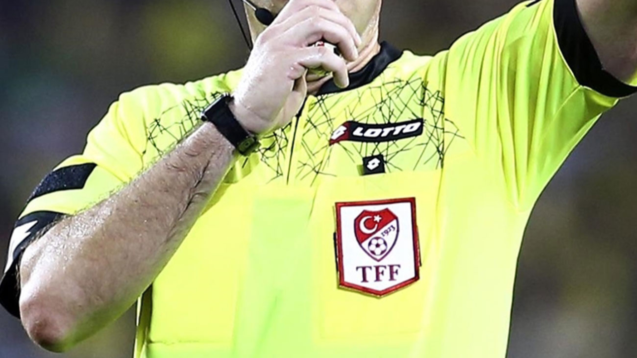 TFF'den hakem açıklaması...