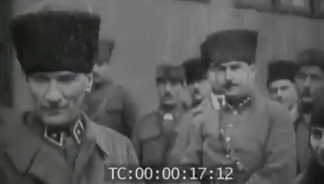 Atatürk'ün hiç bilinmeyen görüntüleri ortaya çıktı!