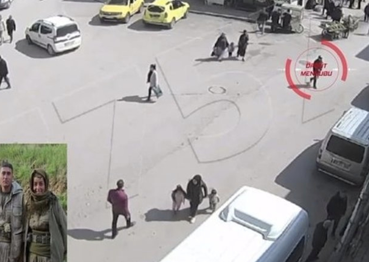 HDP binasında bombacı terörist! Giriş yaptığı anlar kameralara yansıdı