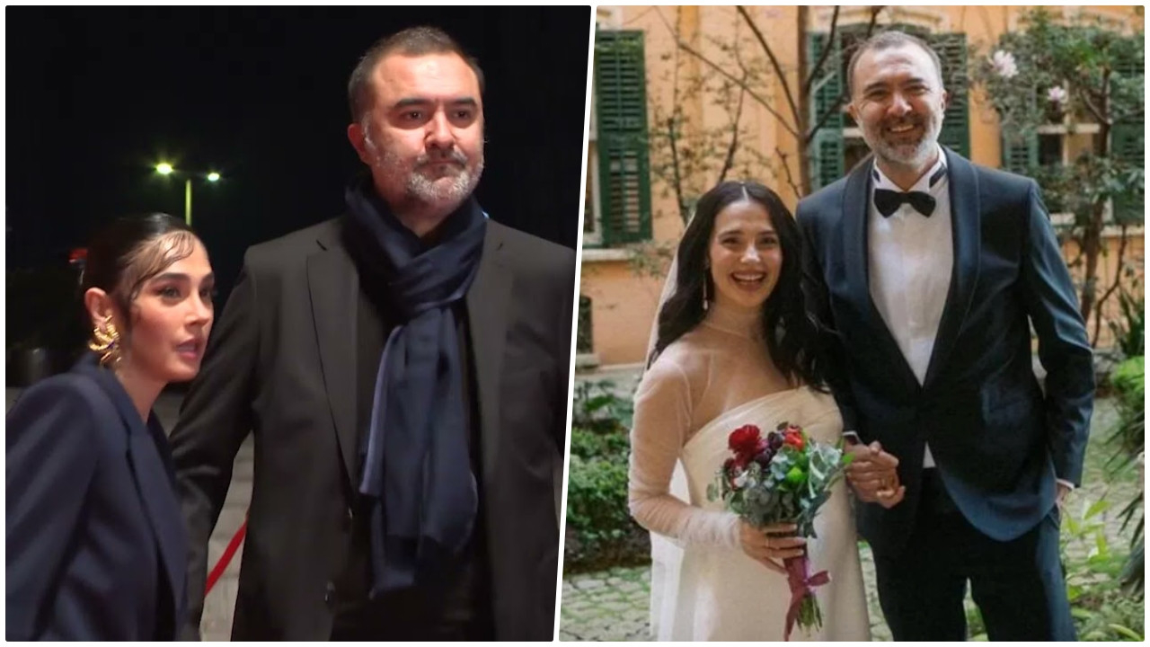 Funda Eryiğit ile Berkun Oya doğuma günler kala evlendi